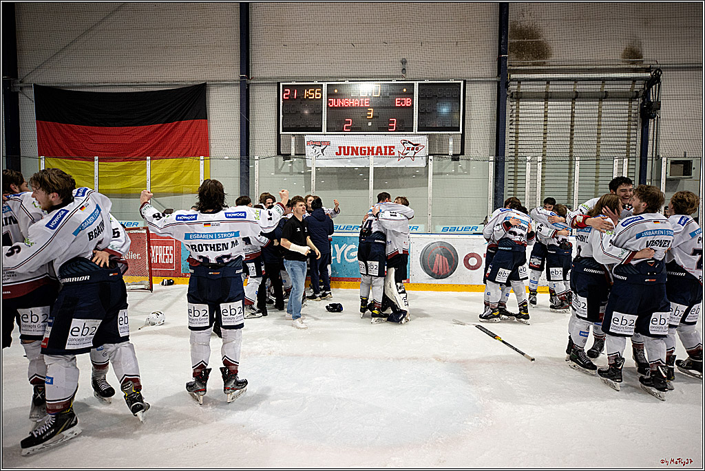U20-DNL Meisterschaftsfinale;  Koelner Junghaie - Eisbaeren Juniors Berlin; Koeln, 27.03.2022
